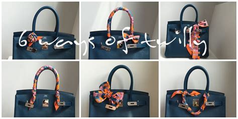 twilly on hermes bag|how to wear Hermes twilly.